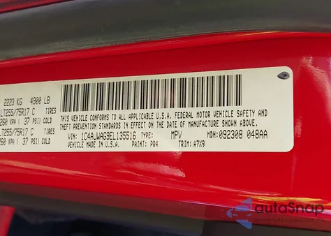 2014 Jeep Wrangler Sport из США, поврежденный, VIN 1C4AJWAG9EL135516